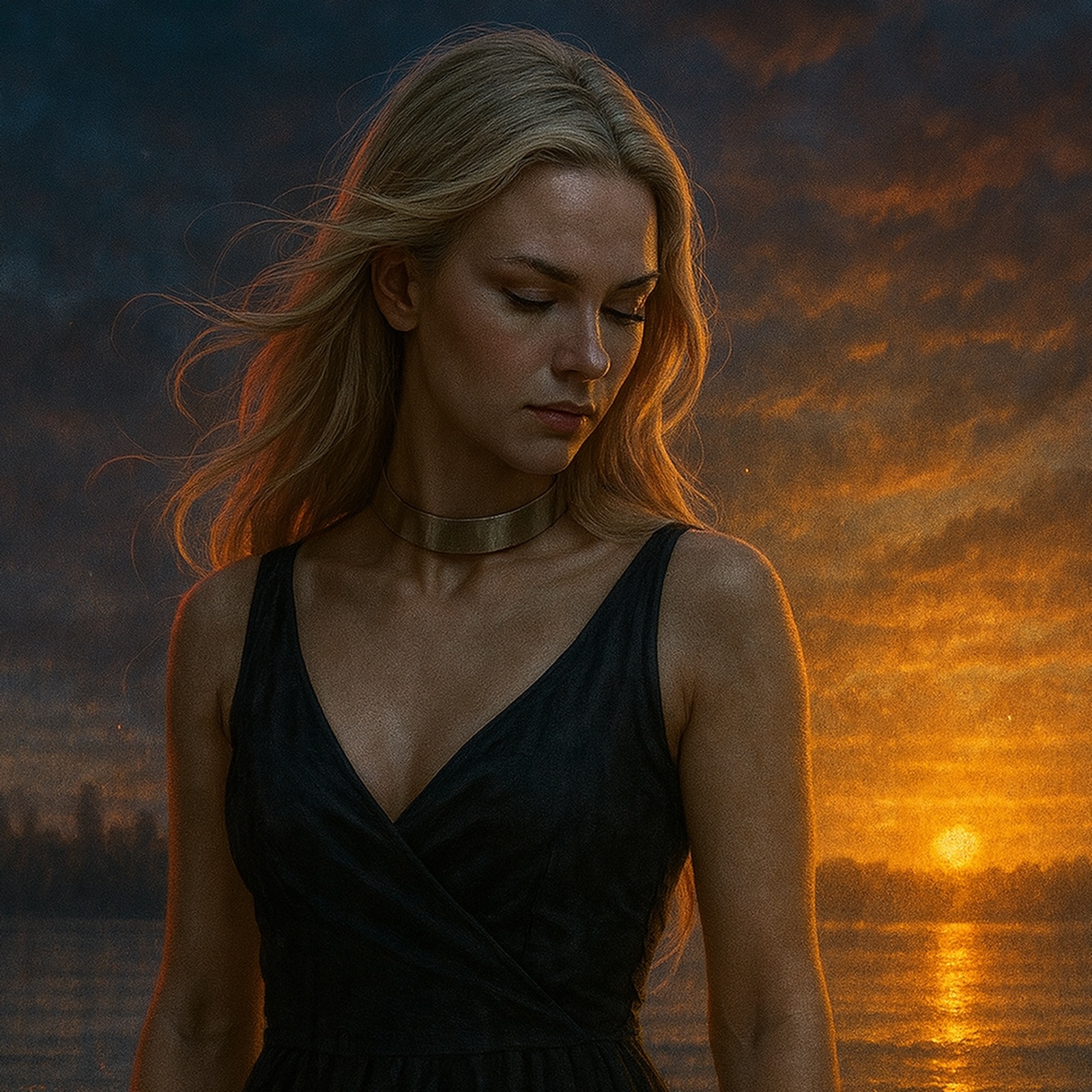 Klara Stahlherz im letzten Licht der Dämmerung, Albumcover zu Stahlfunken